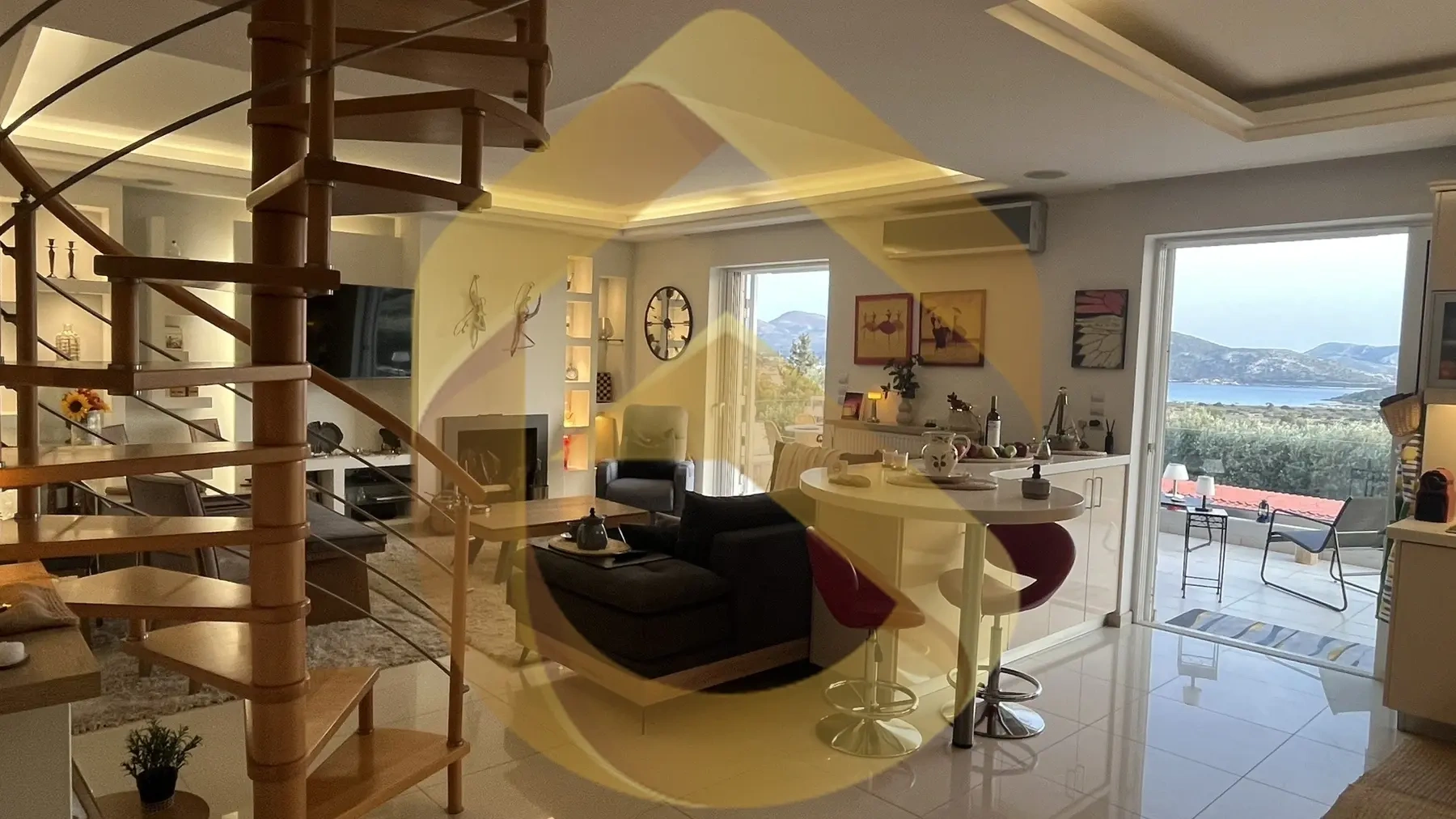 2 - sea view building for sale in anavissos attica greece