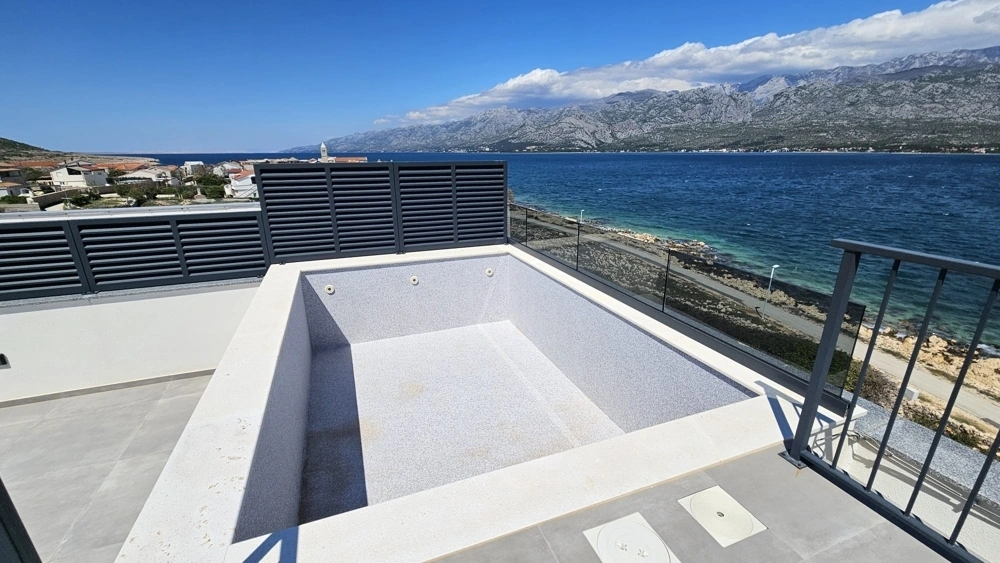 2 - vente appartement vue mer vinjerac zadar croatie
