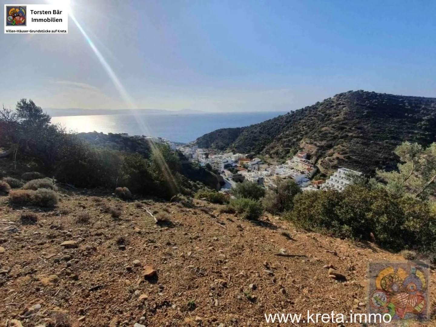 2 - plot of land for sale in agia galini crete greece