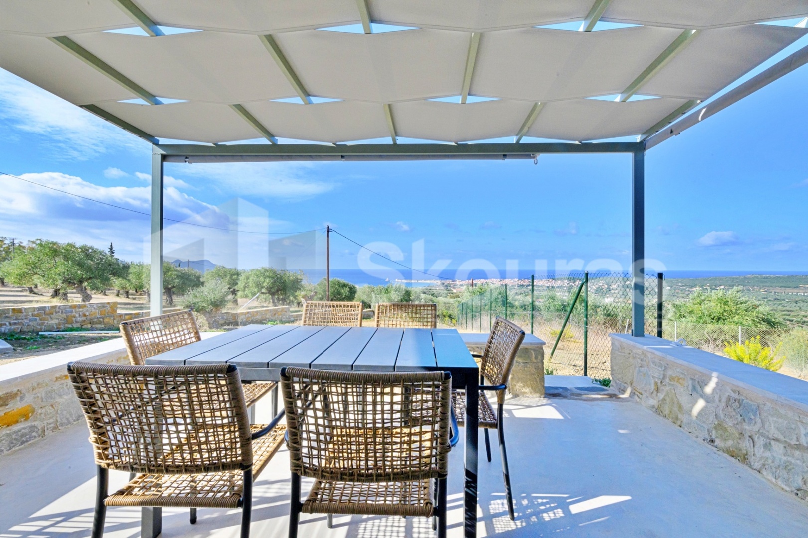 2 - vente maison vue mer modon péloponnèse grèce