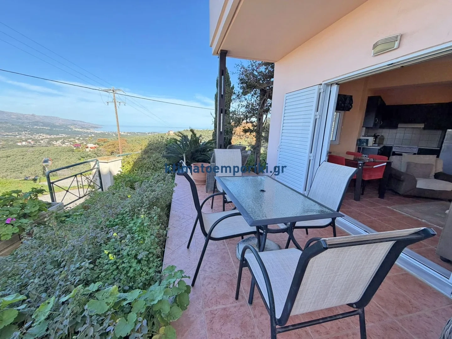 1 - venda casa vista de mar kolymbári creta grécia