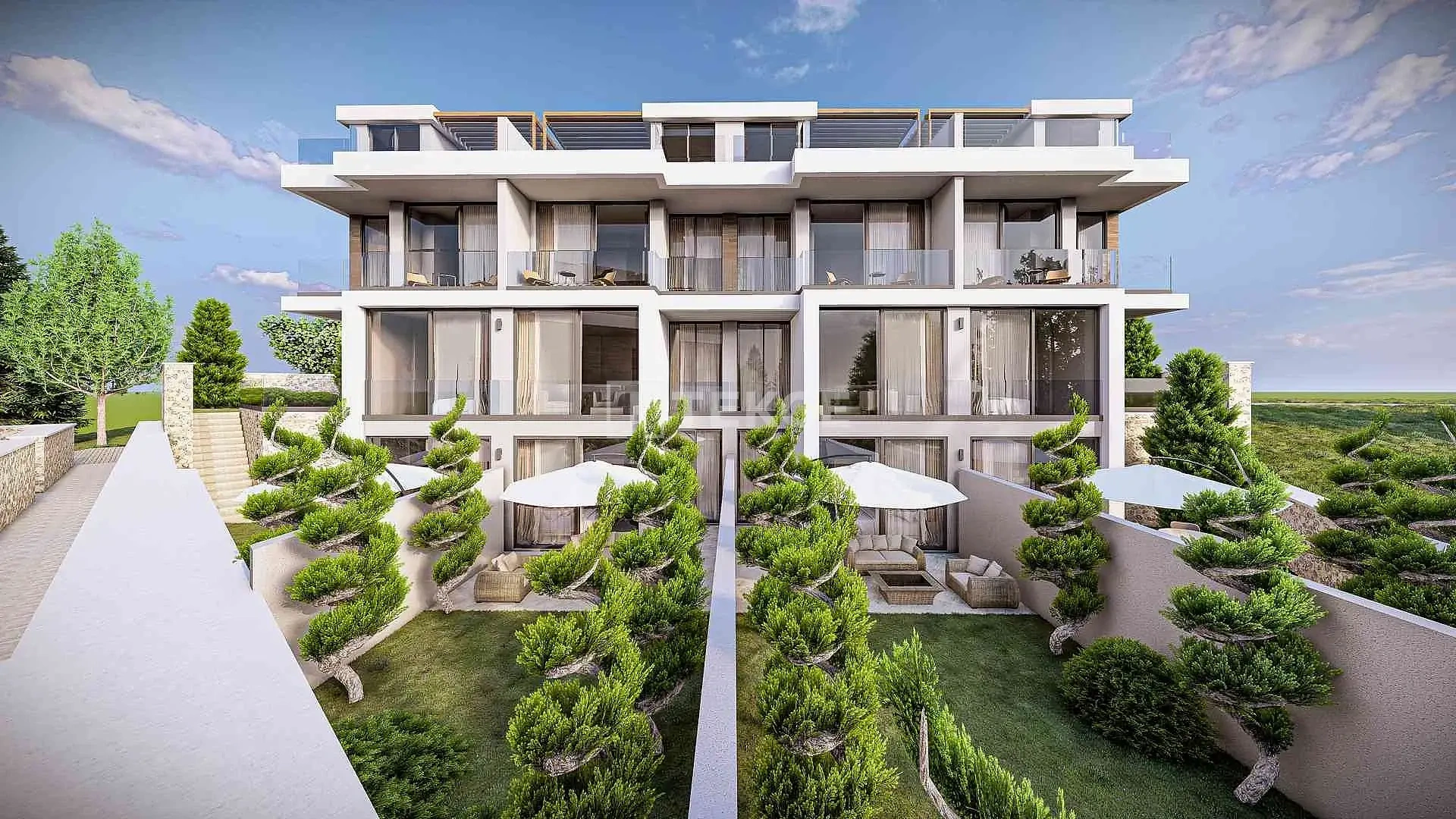 2 - vente maison vue mer kas antalya turquie