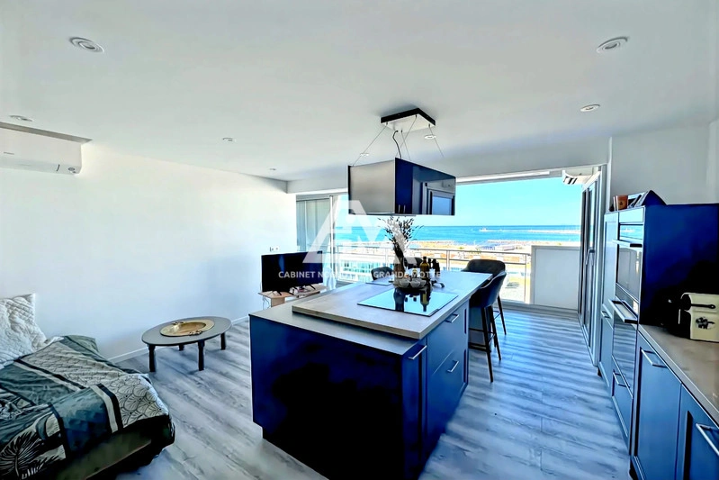 1 - venda apartamento vista de mar la grande-motte herault frança