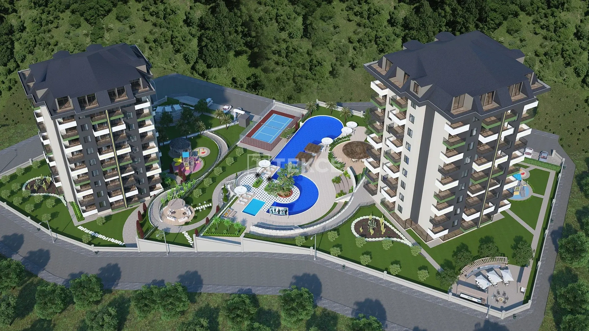 2 - sea view apartment for sale in alanya antalya turkey