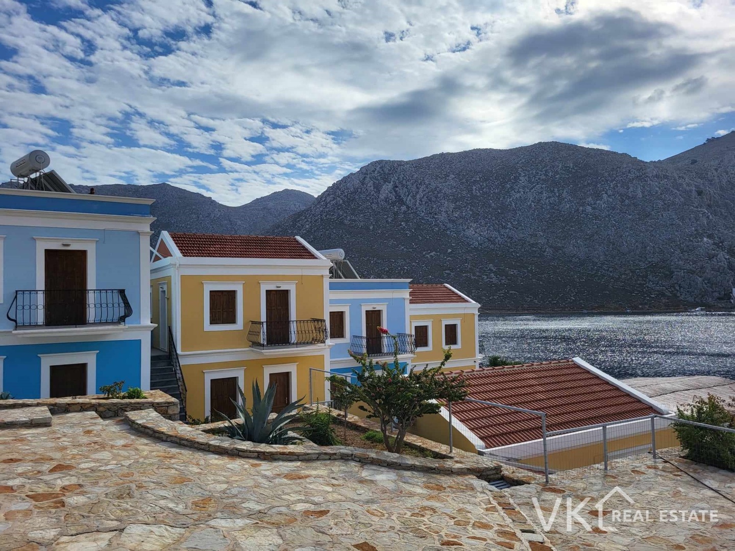 1 - waterfront building for sale in pedi south aegean greece