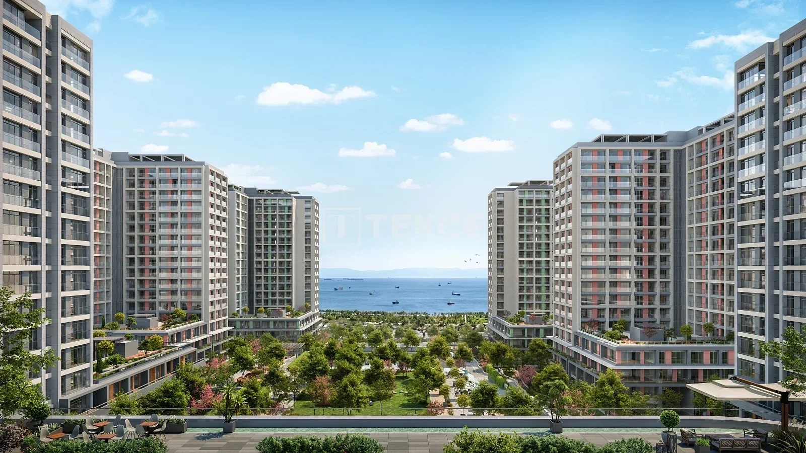 1 - vente appartement vue mer kartal istanbul turquie
