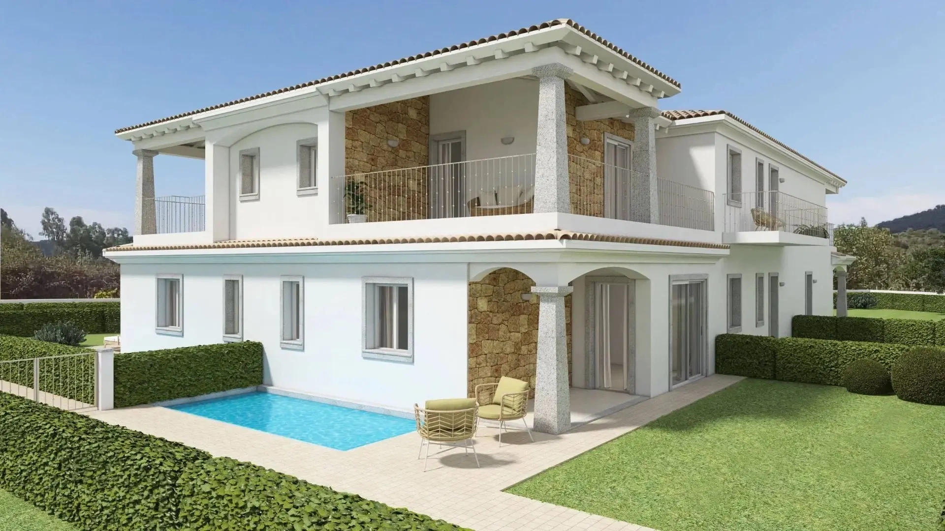 2 - villa for sale in budoni sardinia italy