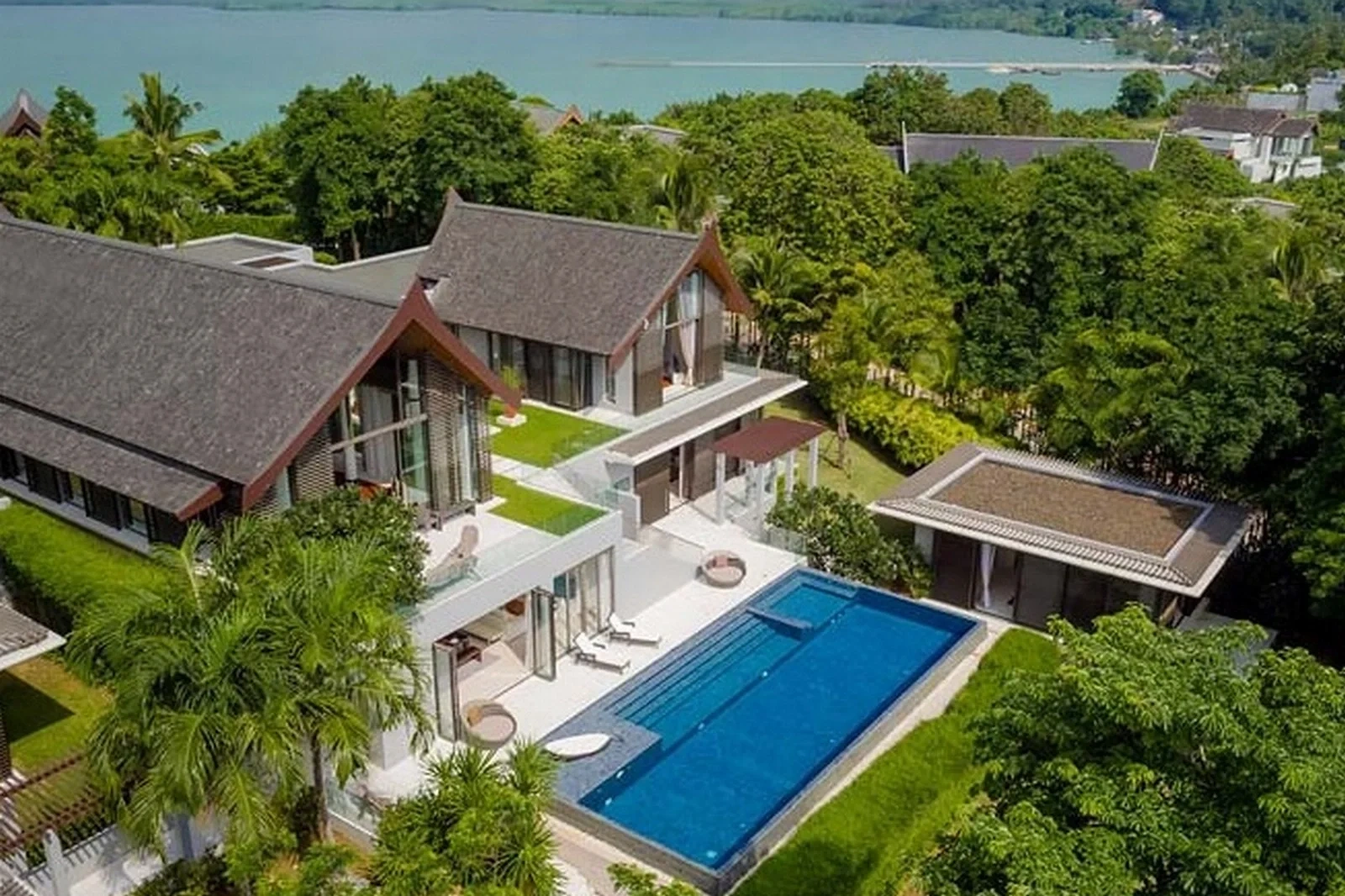 1 - vente maison vue mer thalang phuket thaïlande