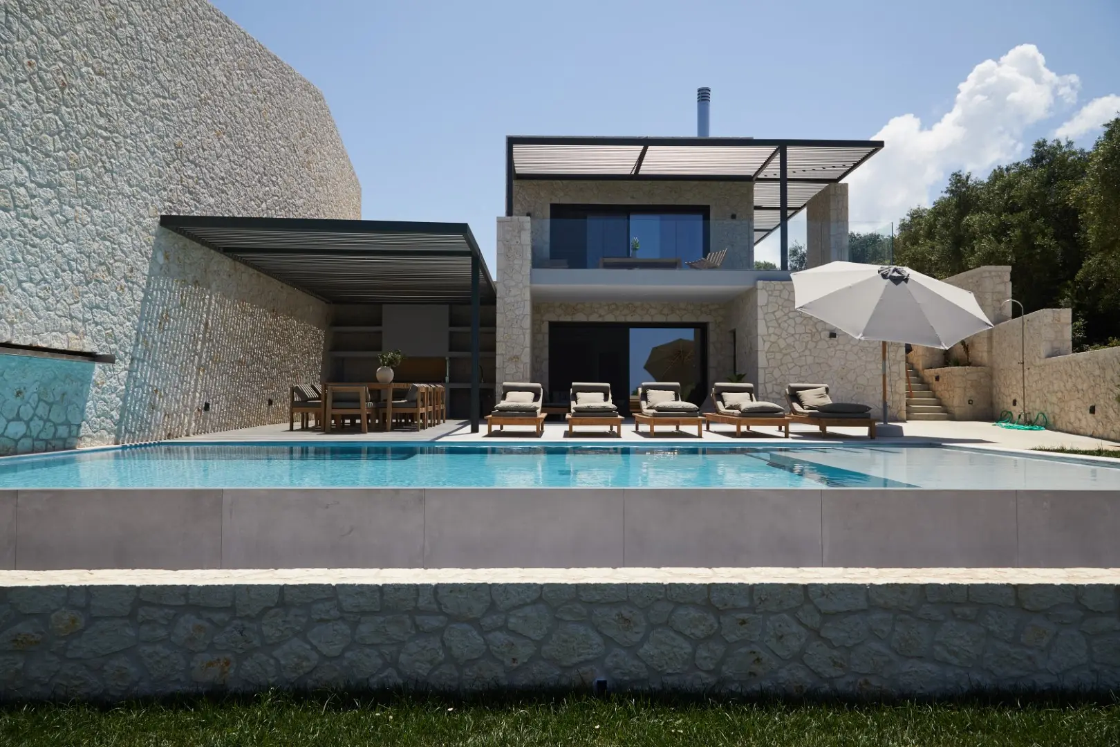1 - vente maison vue mer corfu îles ioniennes grèce