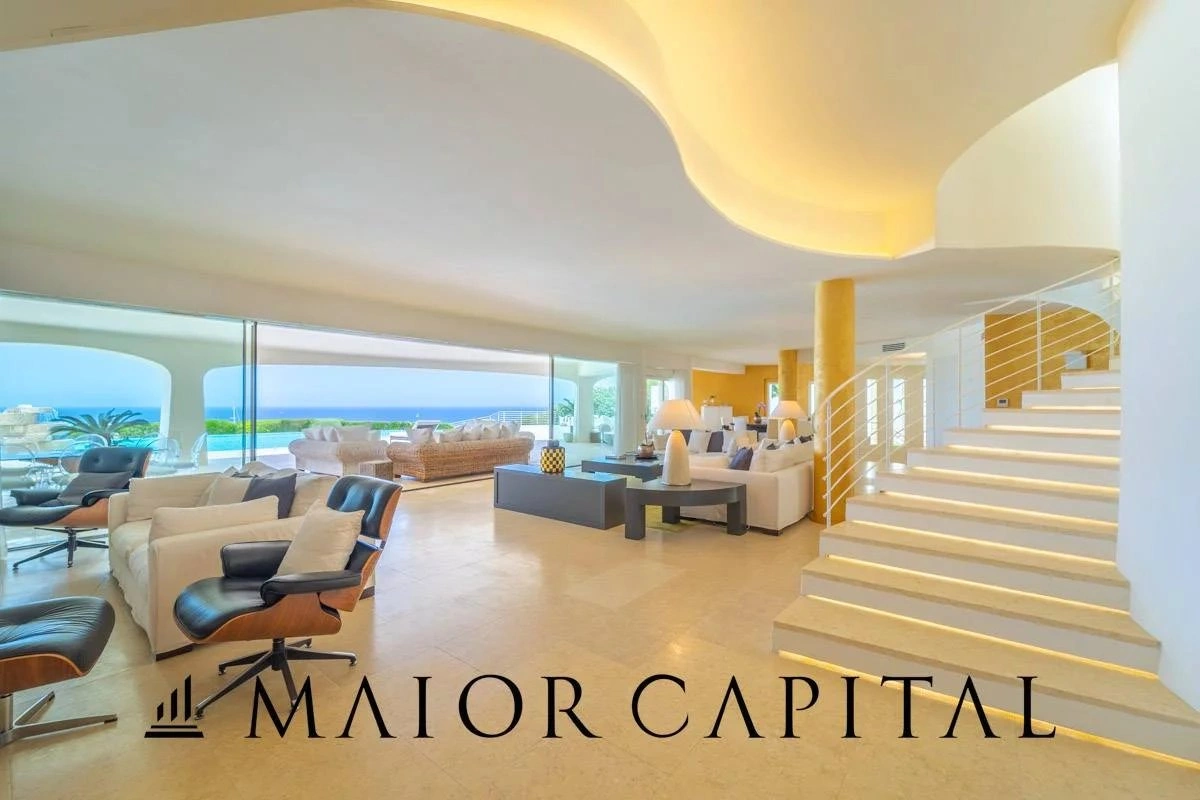 1 - vente maison vue mer porto cervo sardaigne italie