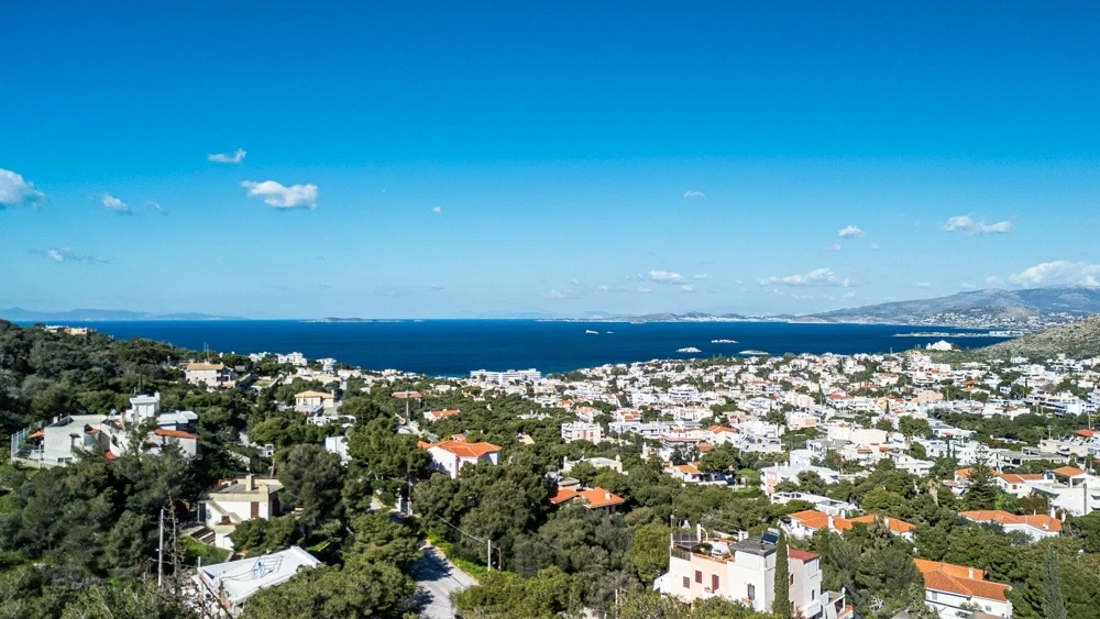 2 - продажа территория вид моря saronida аттика греция