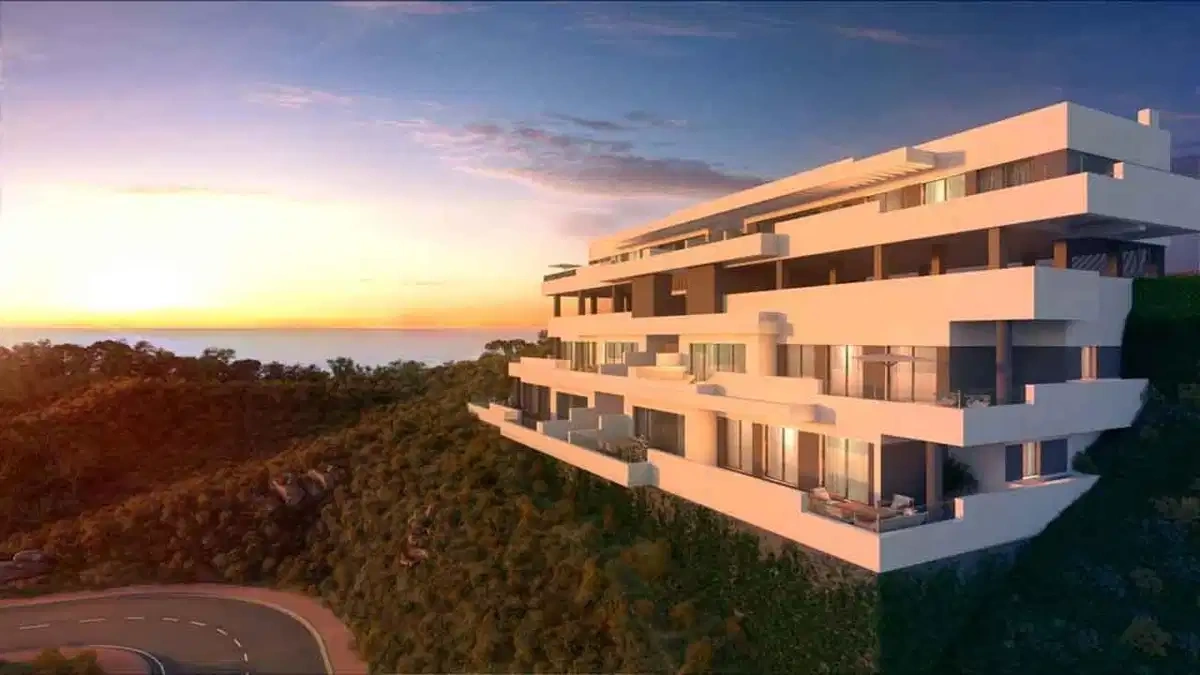 1 - продажа квартира вид моря mijas андалусия испания