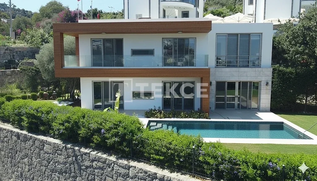 1 - sea view house for sale in bodrum muğla turkey