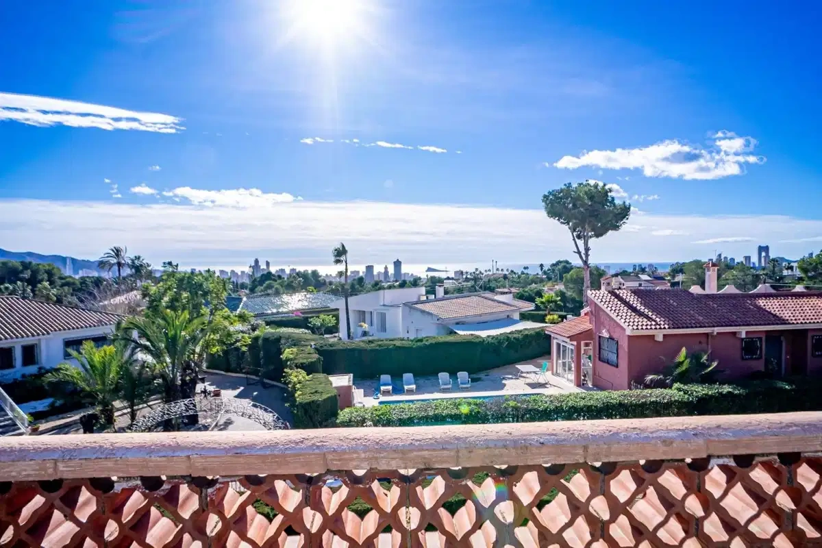 2 - vente villa vue mer benidorm - costa blanca communauté valencienne espagne
