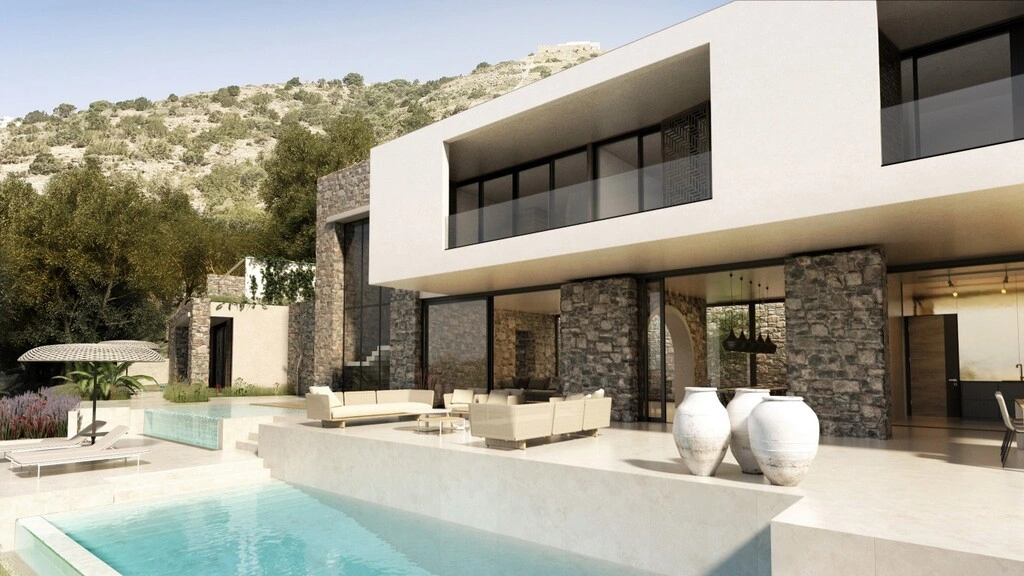 2 - venta casa vista al mar elliniká creta grecia