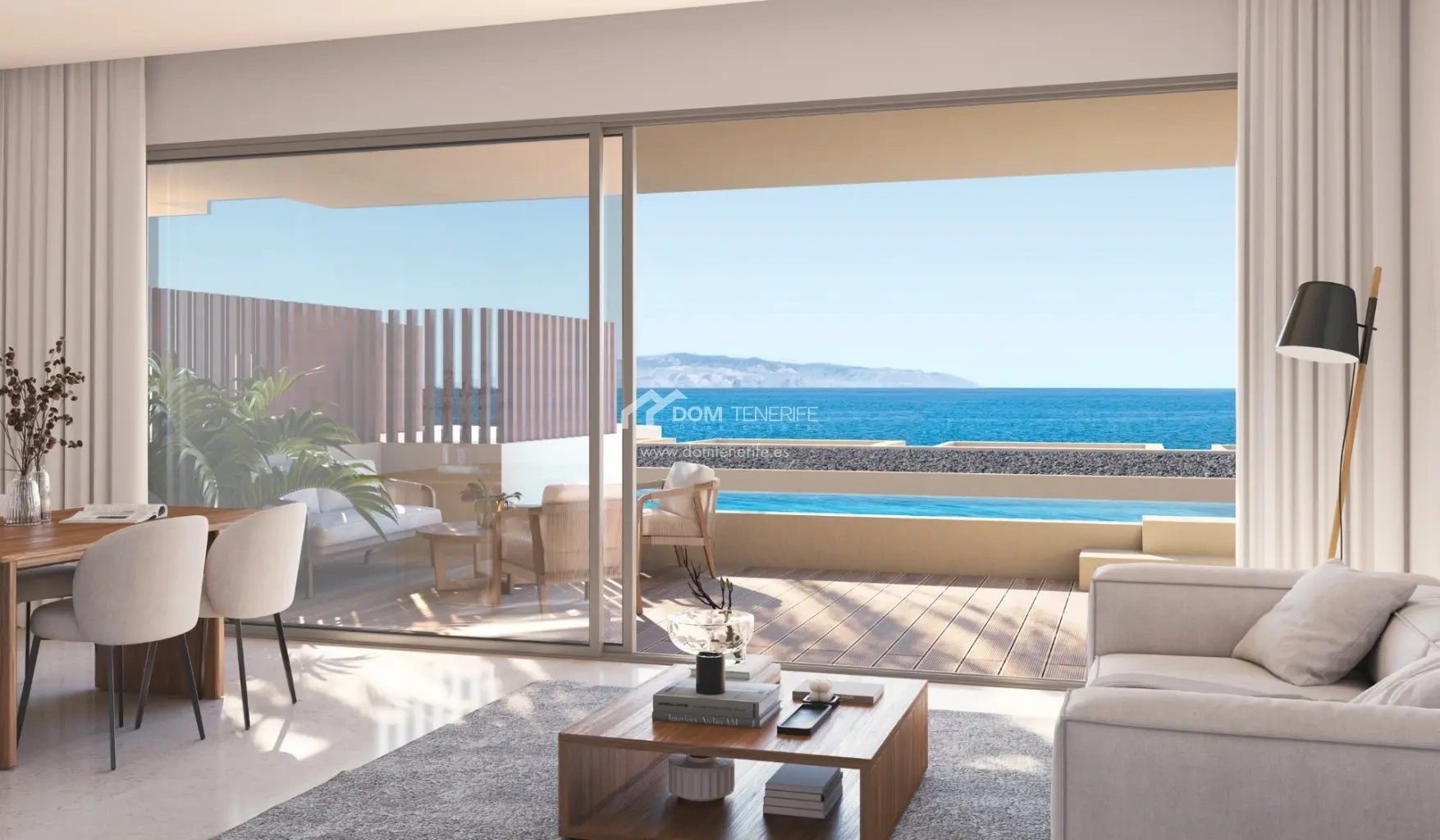 1 - venta apartamento vista al mar adeje tenerife - islas canarias españa