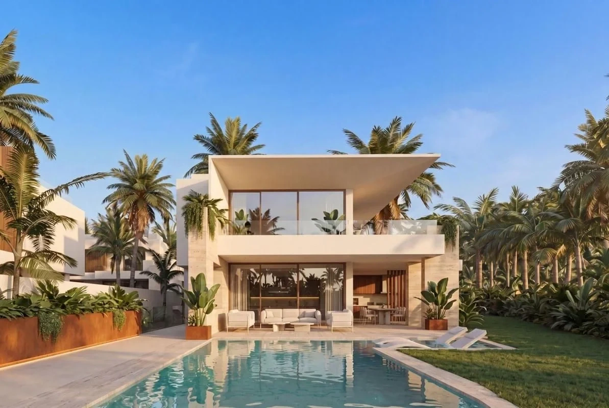 1 - vente villa pieds dans l'eau marbella - costa del sol andalousie espagne