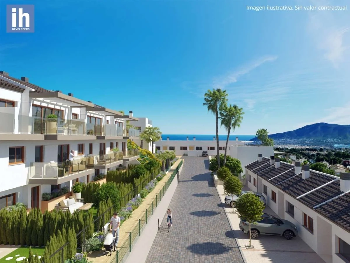 1 - продажа дом вид моря la nucia - costa blanca валенсия испания