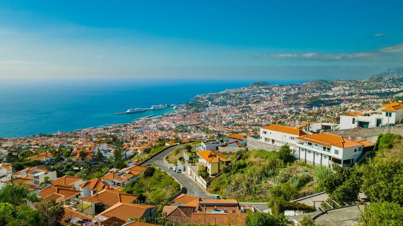 1 - sea view plot of land for sale in funchal madeira portugal