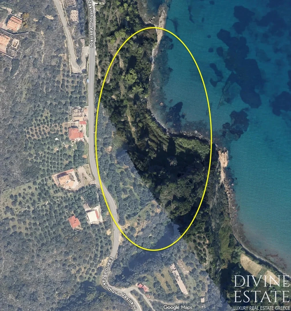2 - sea view plot of land for sale in zante ionian islands greece