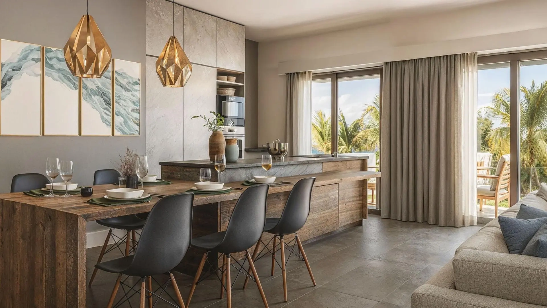 2 - venda apartamento a praia ao pé pointe aux canonniers pamplemousses maurício