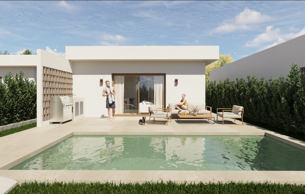 Casa con piscina