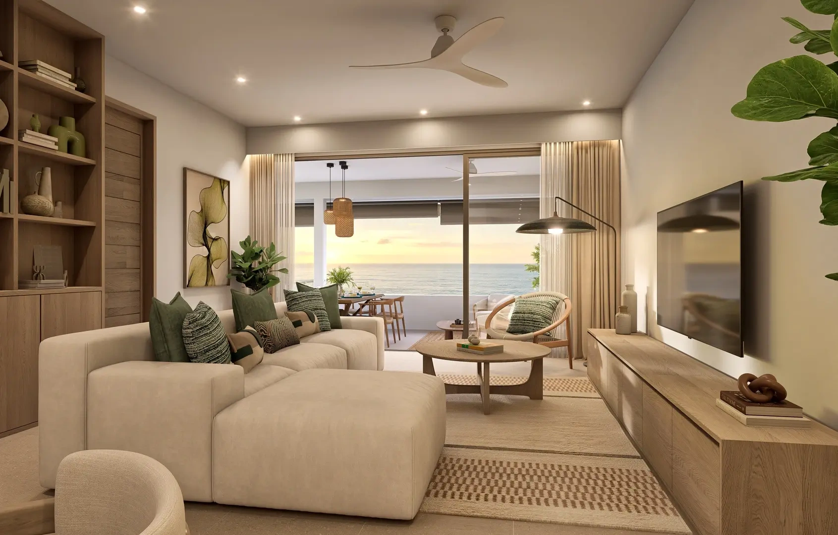 1 - verkauf wohnung meerblick tamarin rivière noire mauritius