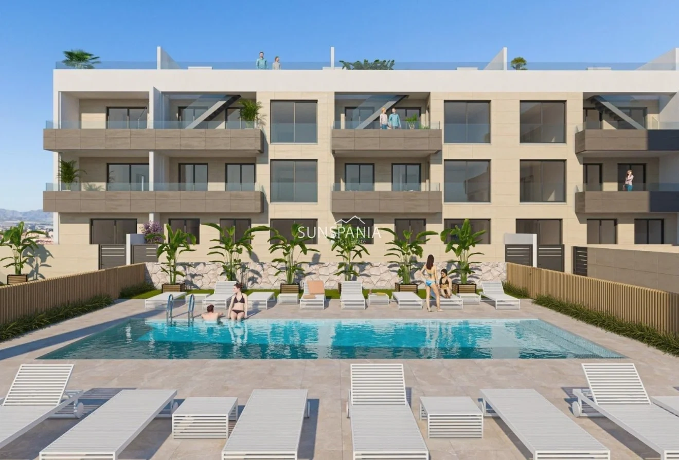 2 - verkoop appartement strand to voet aguilas region of murcia spanje
