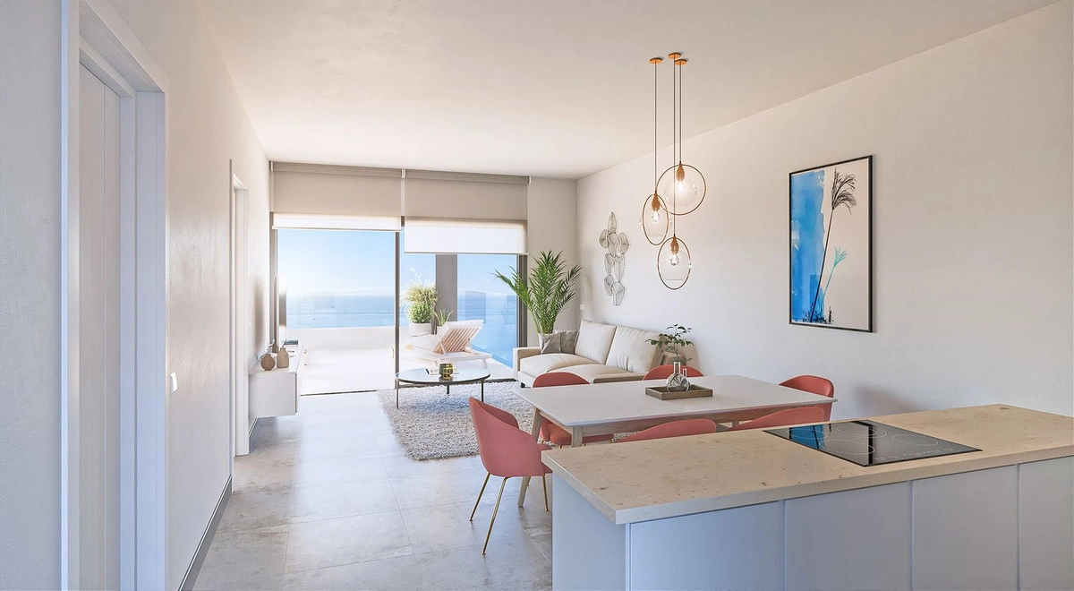 2 - vente appartement vue mer benalmadena - costa del sol andalousie espagne