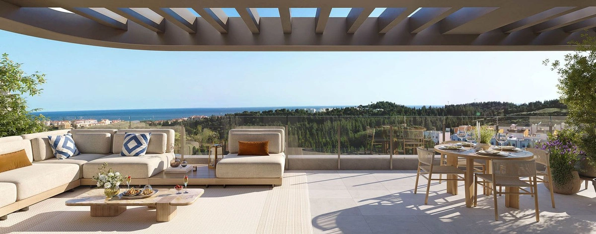 1 - venta apartamento vista al mar mijas andalucía españa