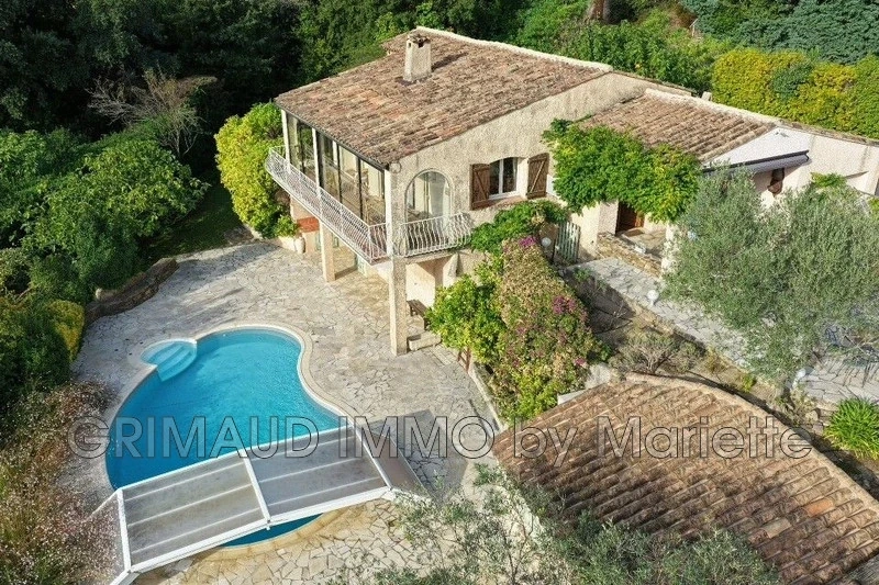 1 - verkauf haus meerblick grimaud var frankreich