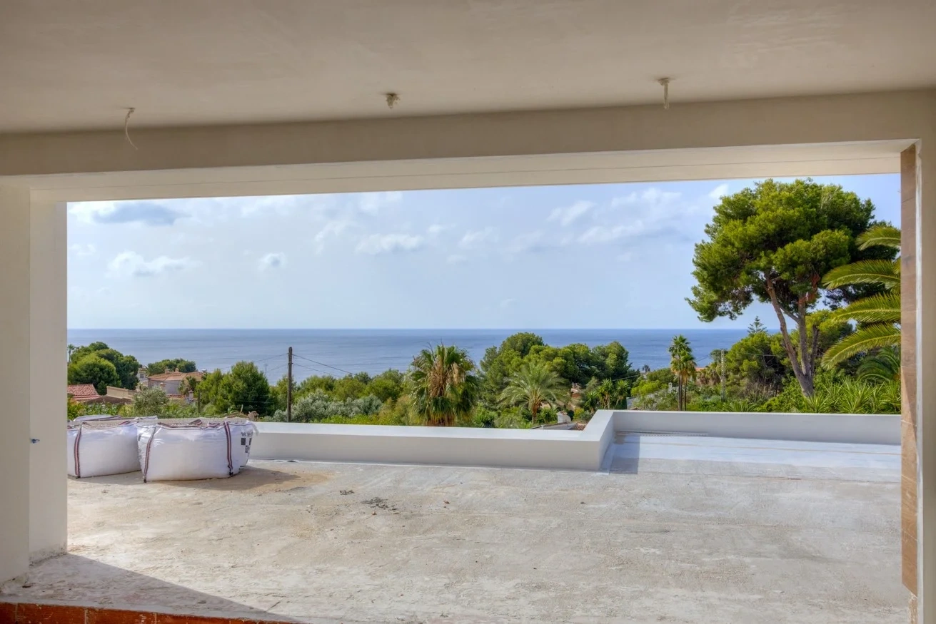 2 - vendita casa vista mare moraira - costa blanca comunità valenciana spagna