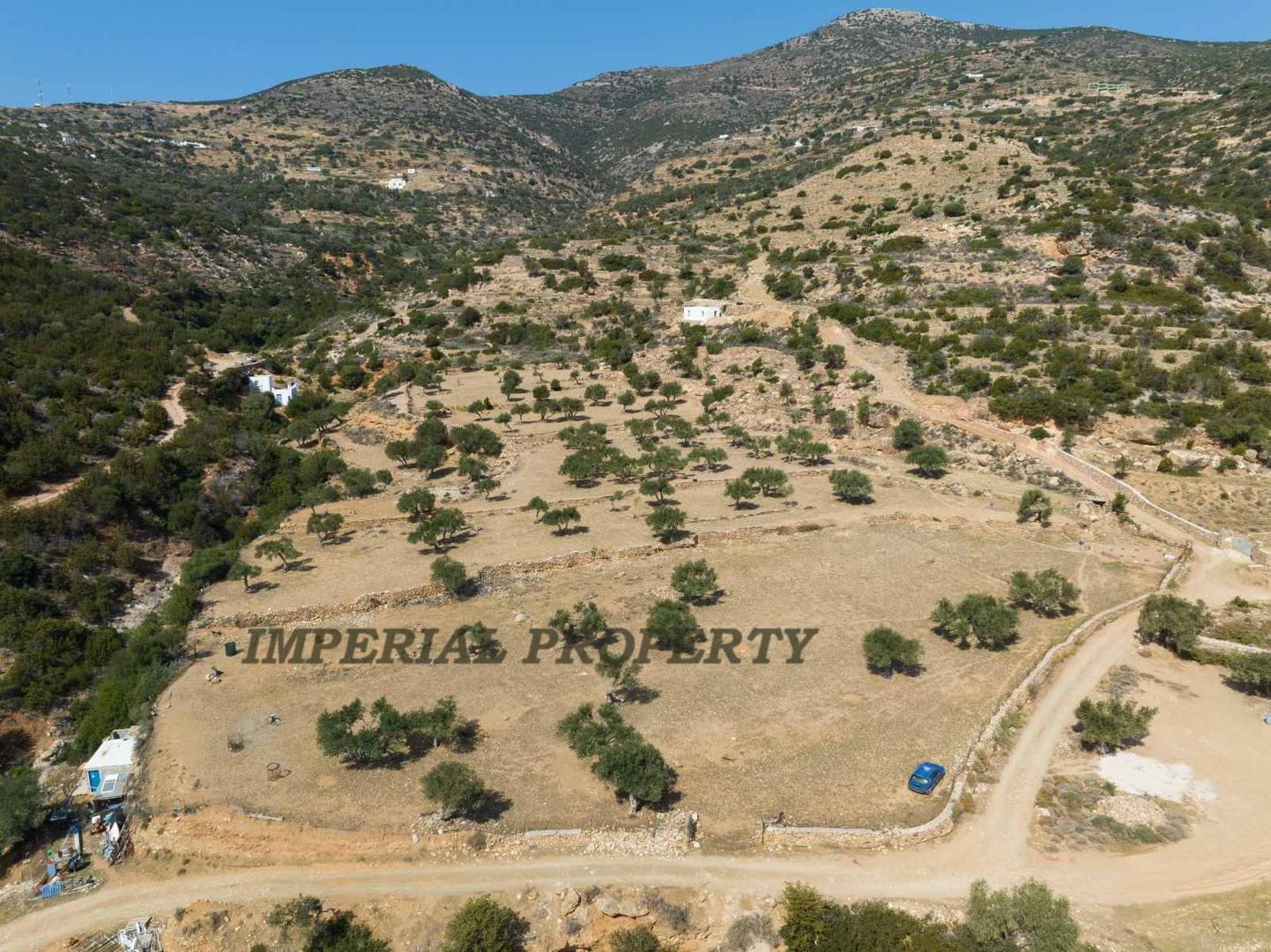 2 - verkoop terrein uitzicht op zee sifnos - cycladen zuid-egeïsche eilanden griekenland