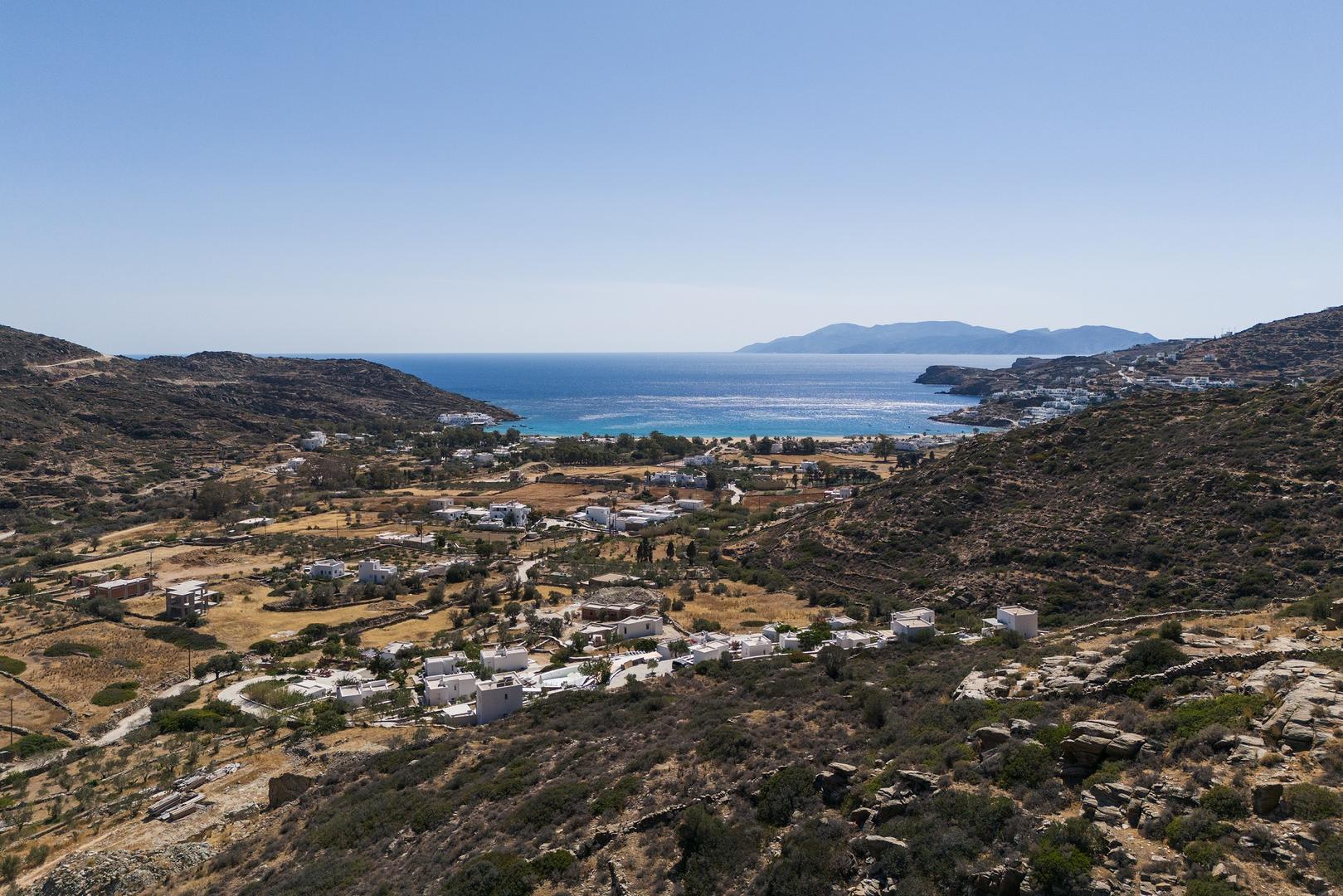 1 - sea view plot of land for sale in ios - cyclades south aegean greece