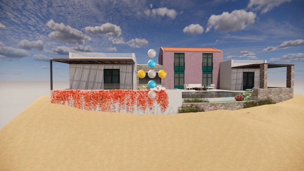 2 - vente maison vue mer amnátos crète grèce