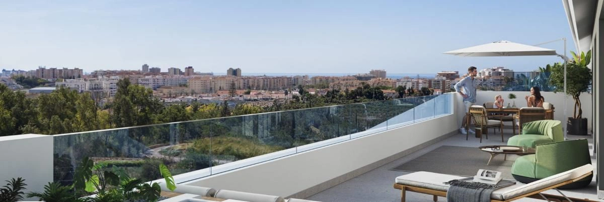 1 - verkoop appartement uitzicht op zee fuengirola - costa del sol andalusië spanje