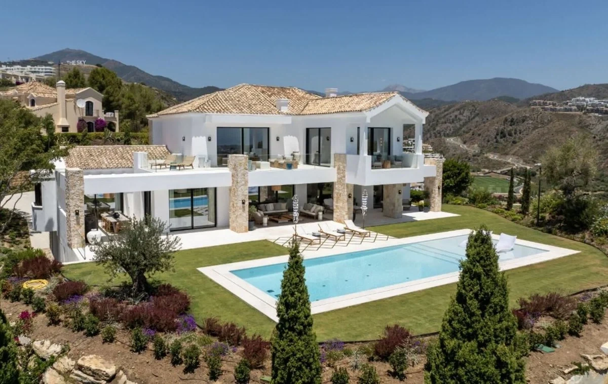1 - verkauf villa meerblick benahavis - costa del sol andalusien spanien