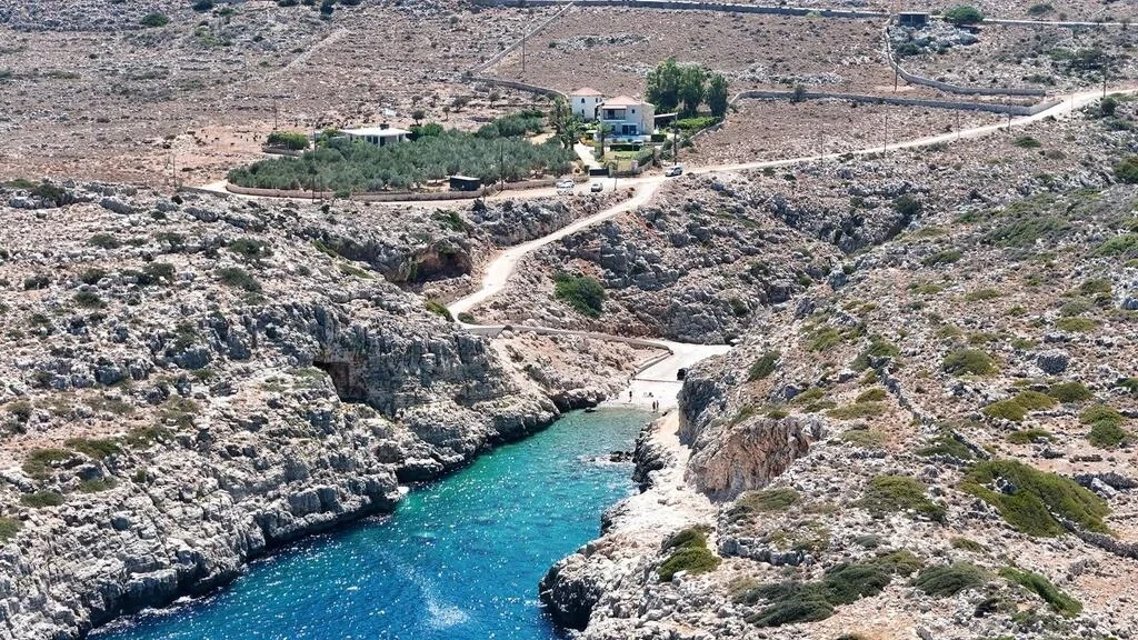 1 - vente maison vue mer kokkino chorio crète grèce