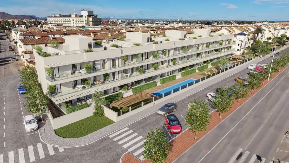 2 - venta apartamento frente al mar los alcazares región de murcia españa