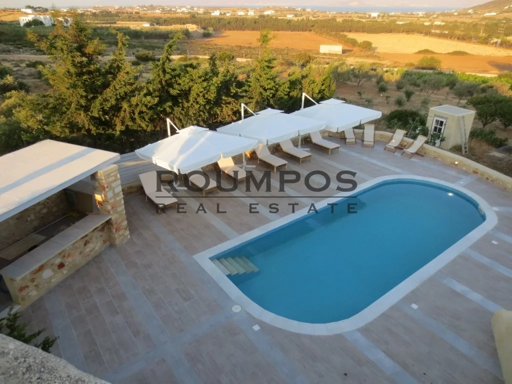 1 - vente maison vue mer náousa egée méridionale grèce