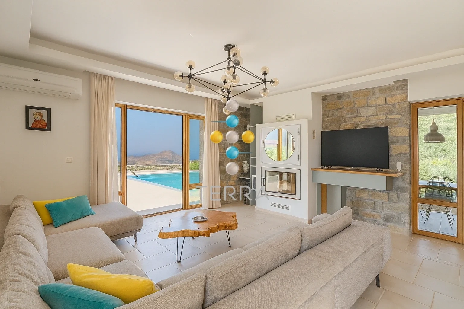 2 - vente maison vue mer asómatos crète grèce