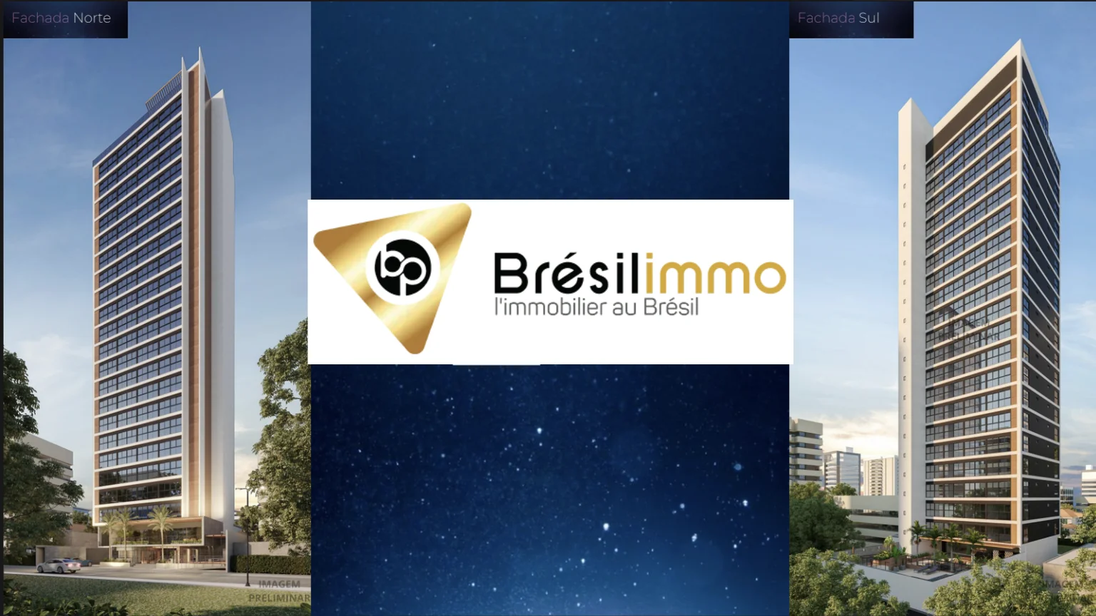 1 - vente appartement vue mer fortaleza ceará brésil