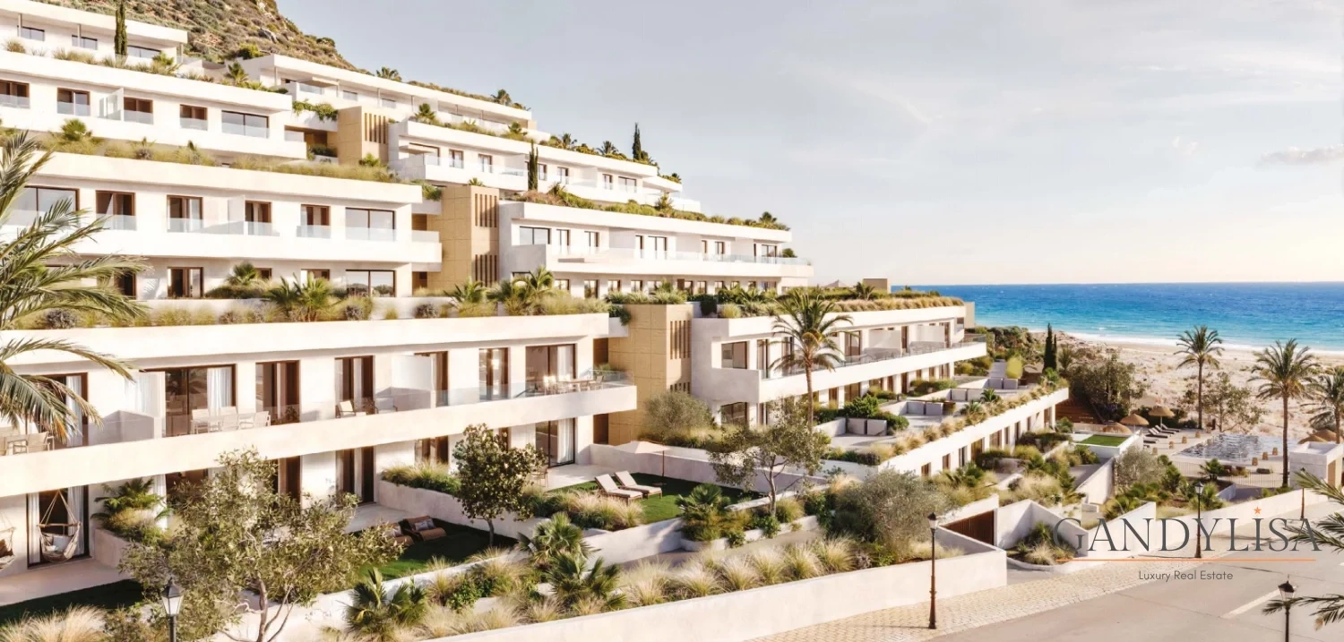 2 - продажа квартира вид моря mojacar андалусия испания