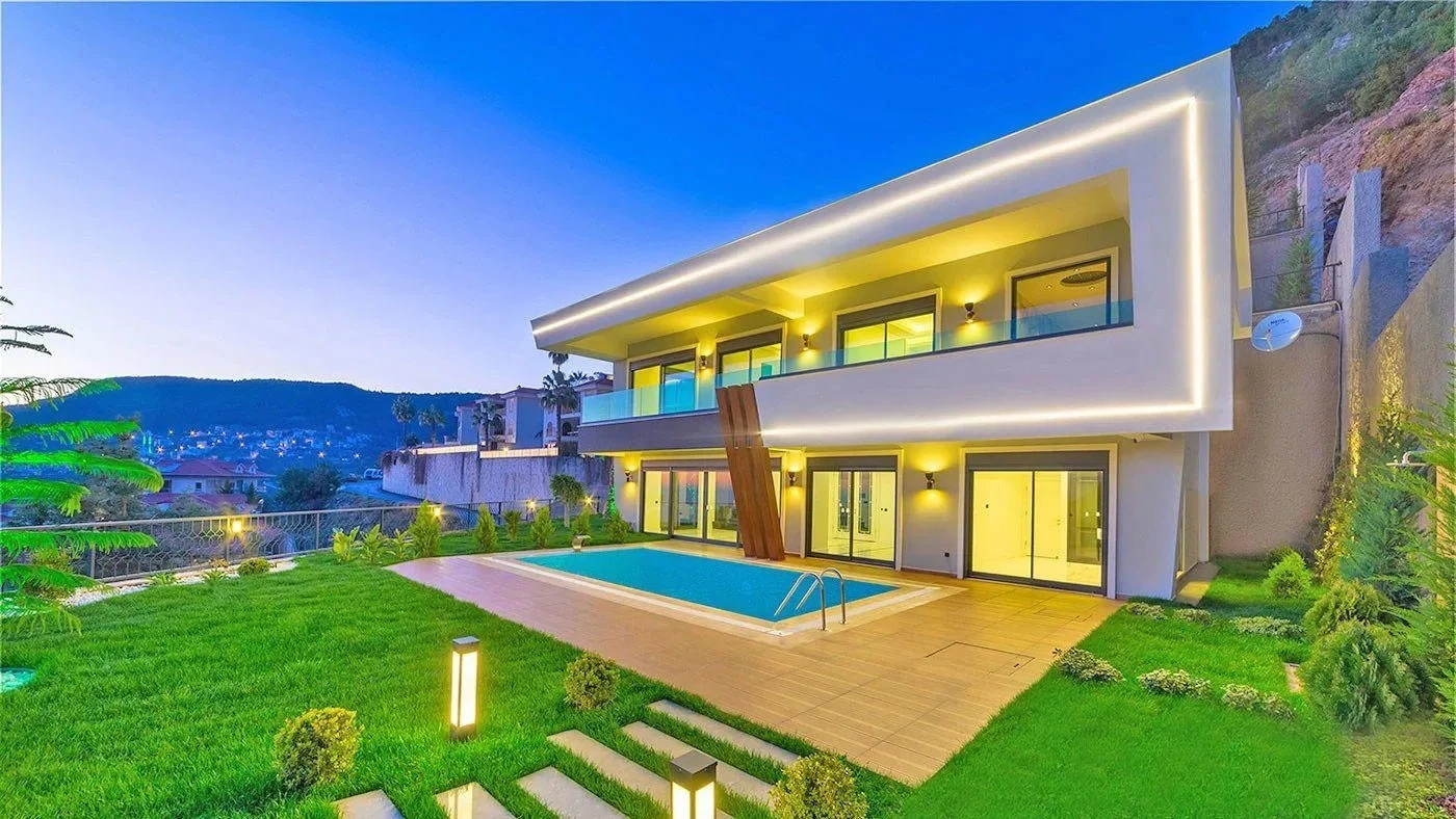 1 - vente villa vue mer alanya antalya turquie