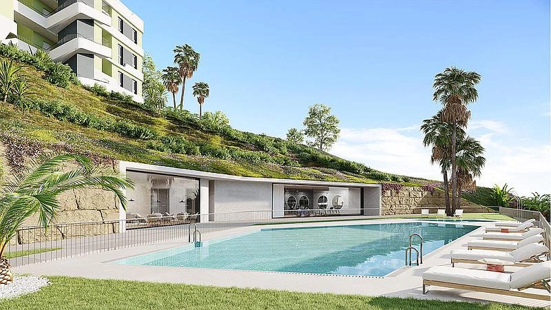 2 - verkoop appartement uitzicht op zee la cala de mijas andalusië spanje