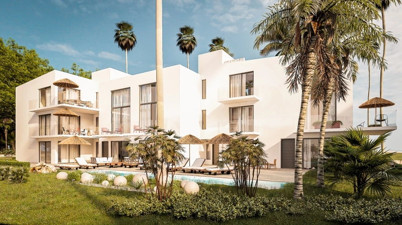1 - vente appartement plage à pied lefkada îles ioniennes grèce