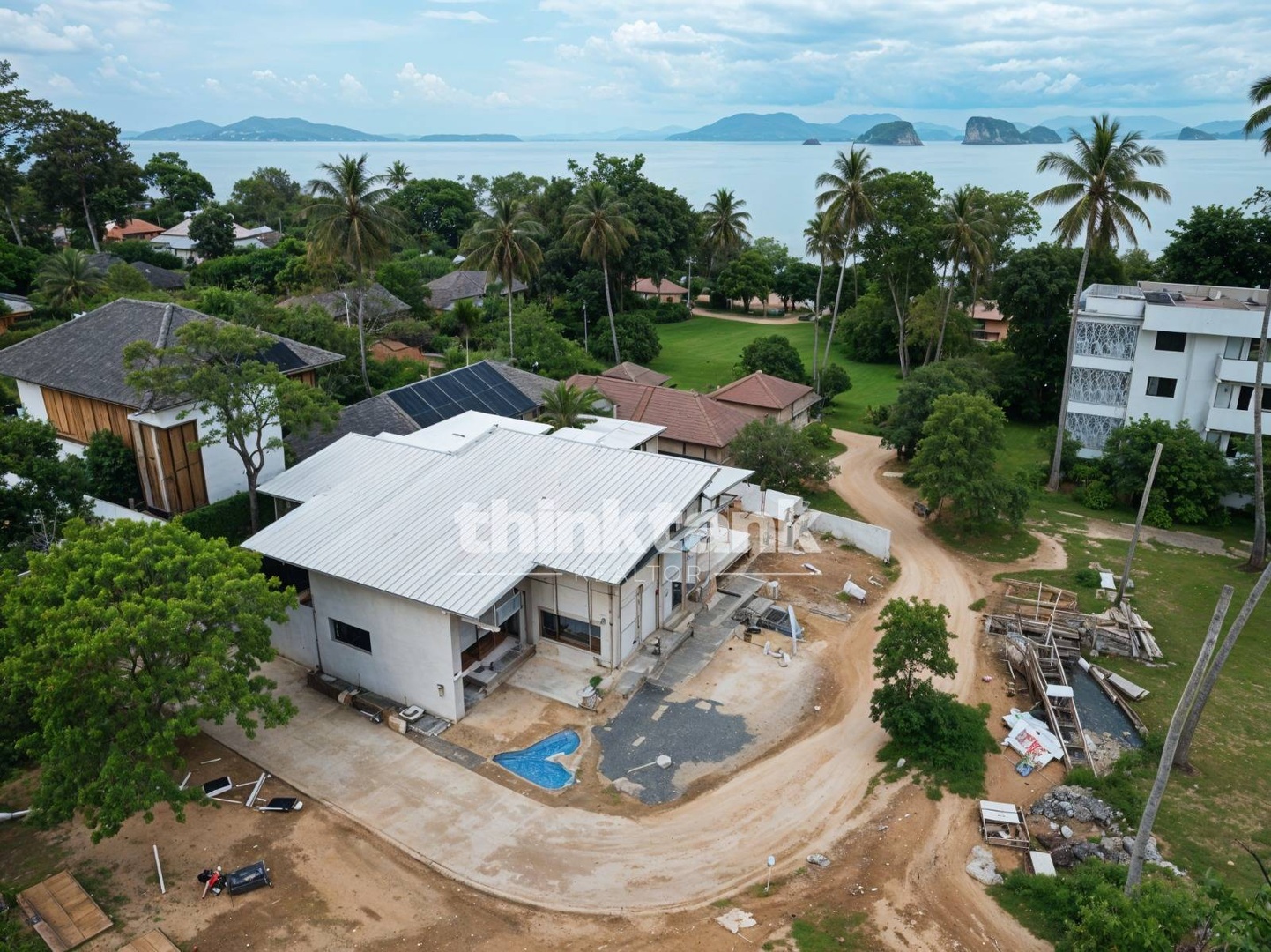 1 - vente maison vue mer koh yao phang nga thaïlande
