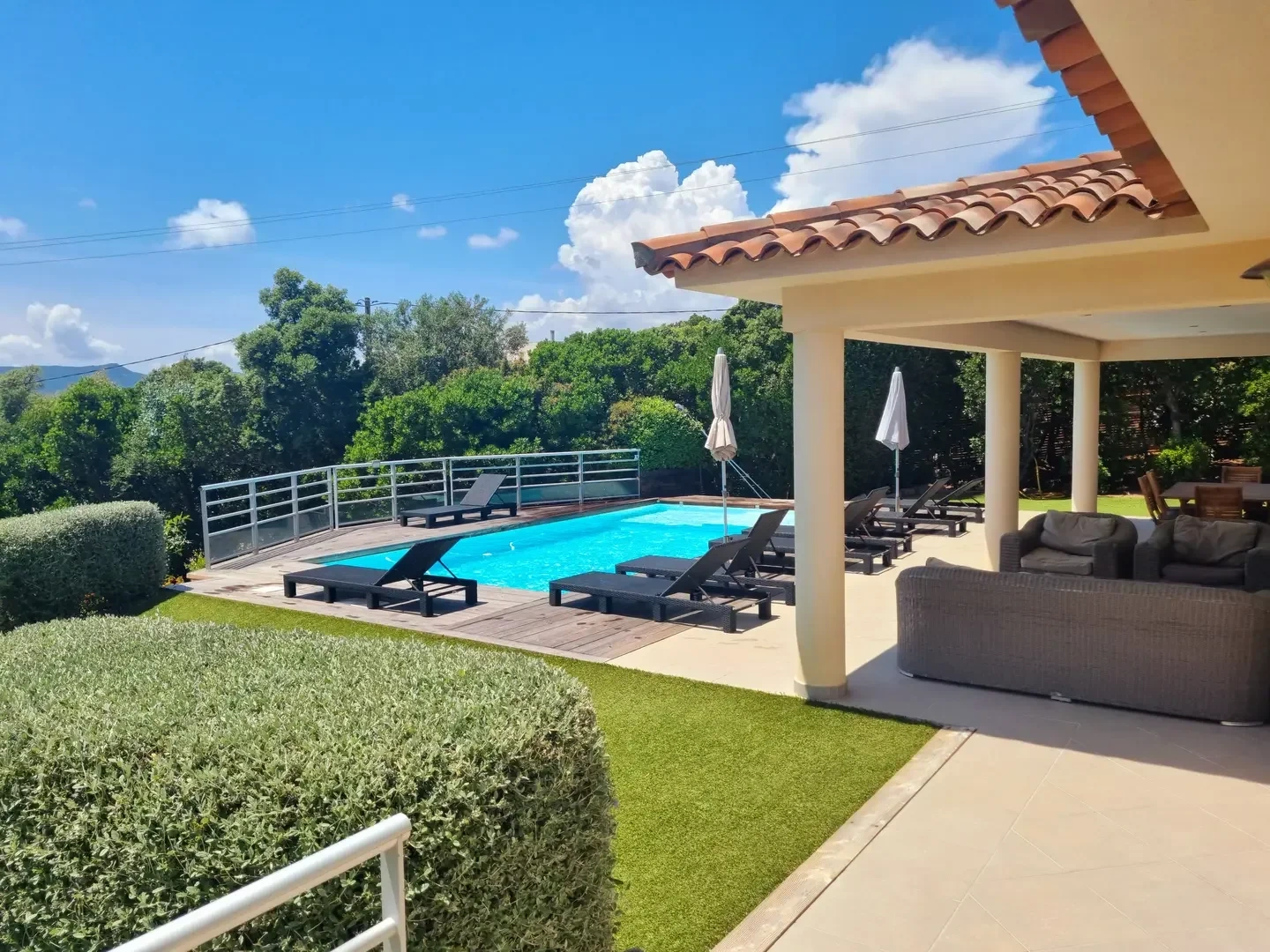 2 - aluguer sazonal casa a praia ao pé porto-vecchio corse (du-sud) frança