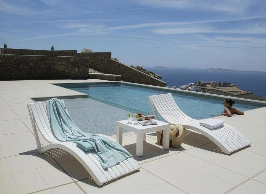 2 - verkoop huis uitzicht op zee mykonos - cycladen zuid-egeïsche eilanden griekenland