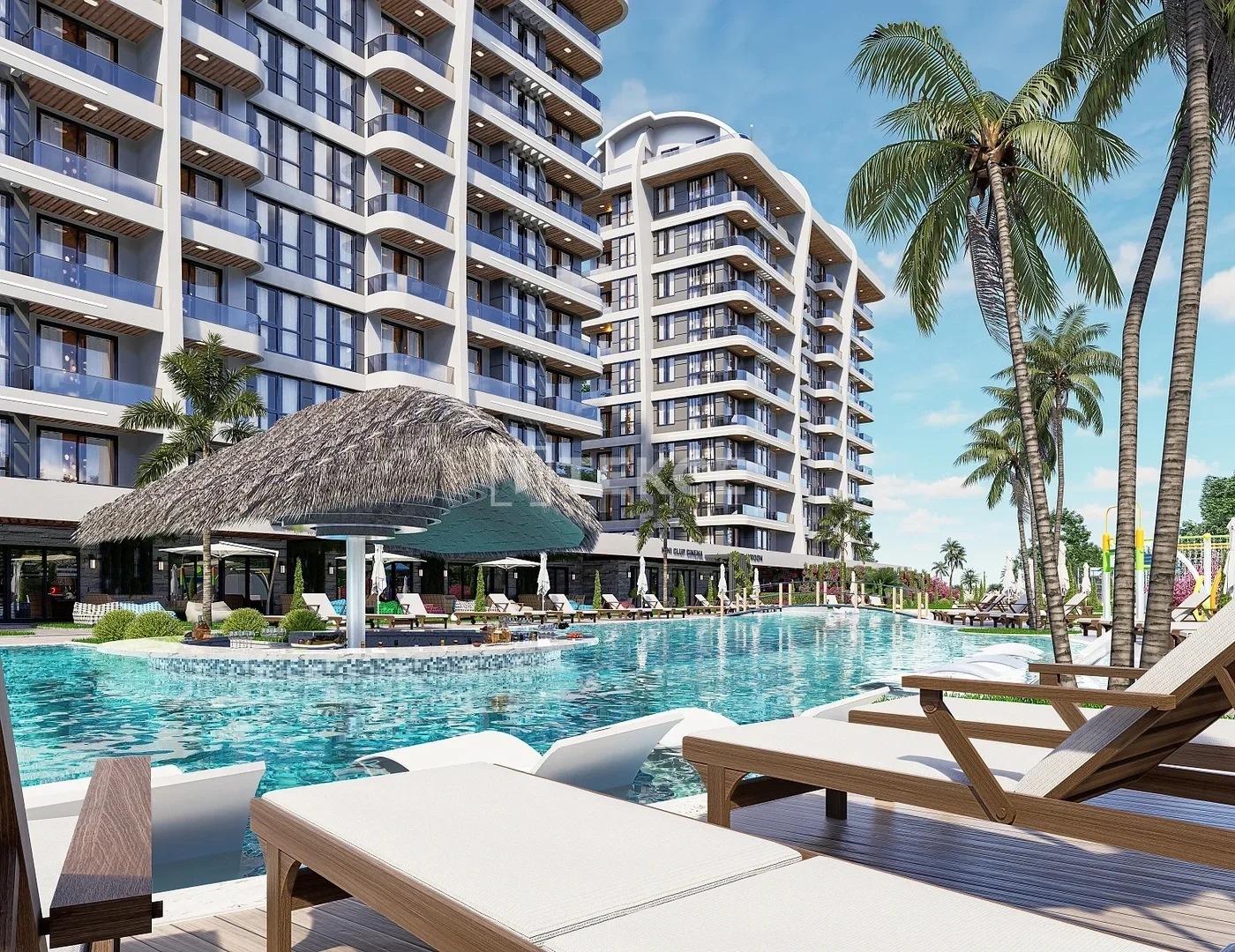 1 - продажа квартира вид моря alanya antalya турция